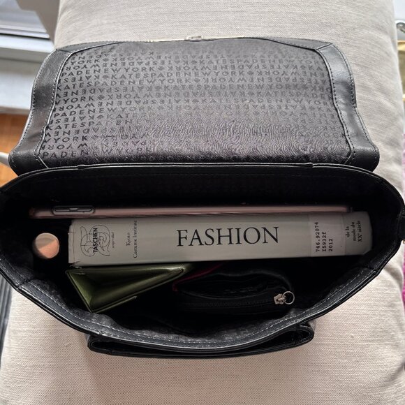 Kate Spade Camden Way Palermo Black Leather Satchel/Shoulder Bag - EUC - Picture 14 of 15